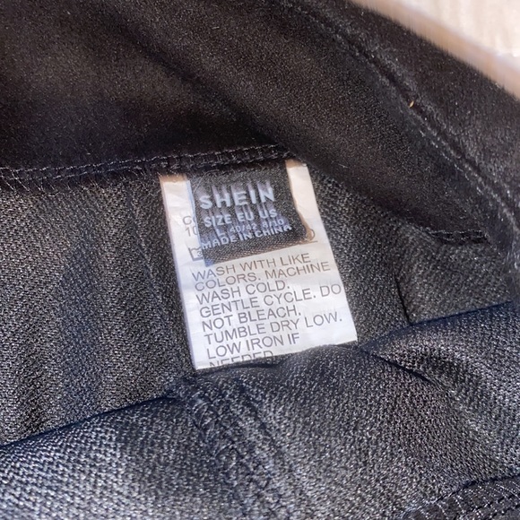 SHEIN Faux Suede Fringe Mini Skirt - Picture 8 of 9